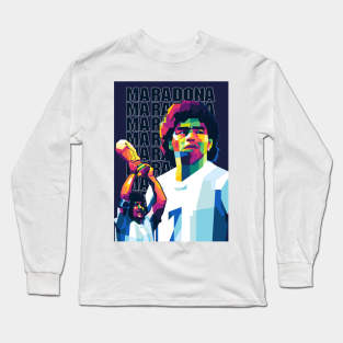 Diego Maradona Long Sleeve T-Shirt